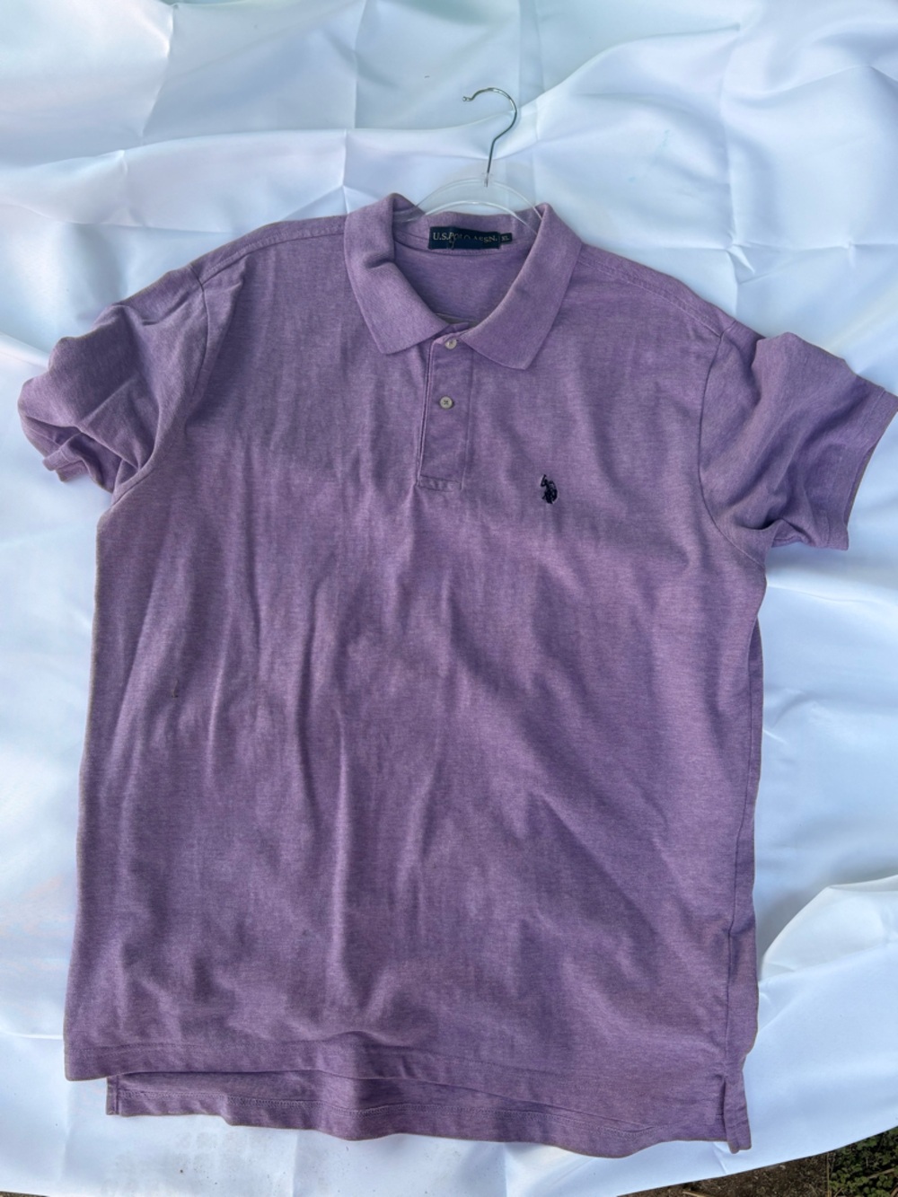U.S. Polo Assn. Lavender Crew Neck Tee XL